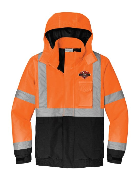 CSJ500 Cornerstone ANSI 107 Class 3 Economy Waterproof Insulated Bomber Jacket