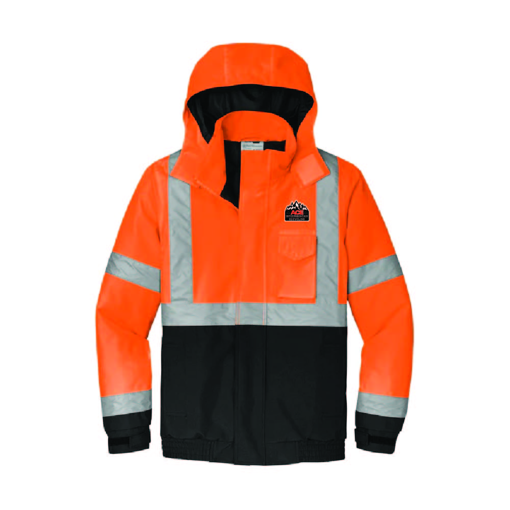 CSJ500 Cornerstone ANSI 107 Class 3 Economy Waterproof Insulated Bomber Jacket AIRC
