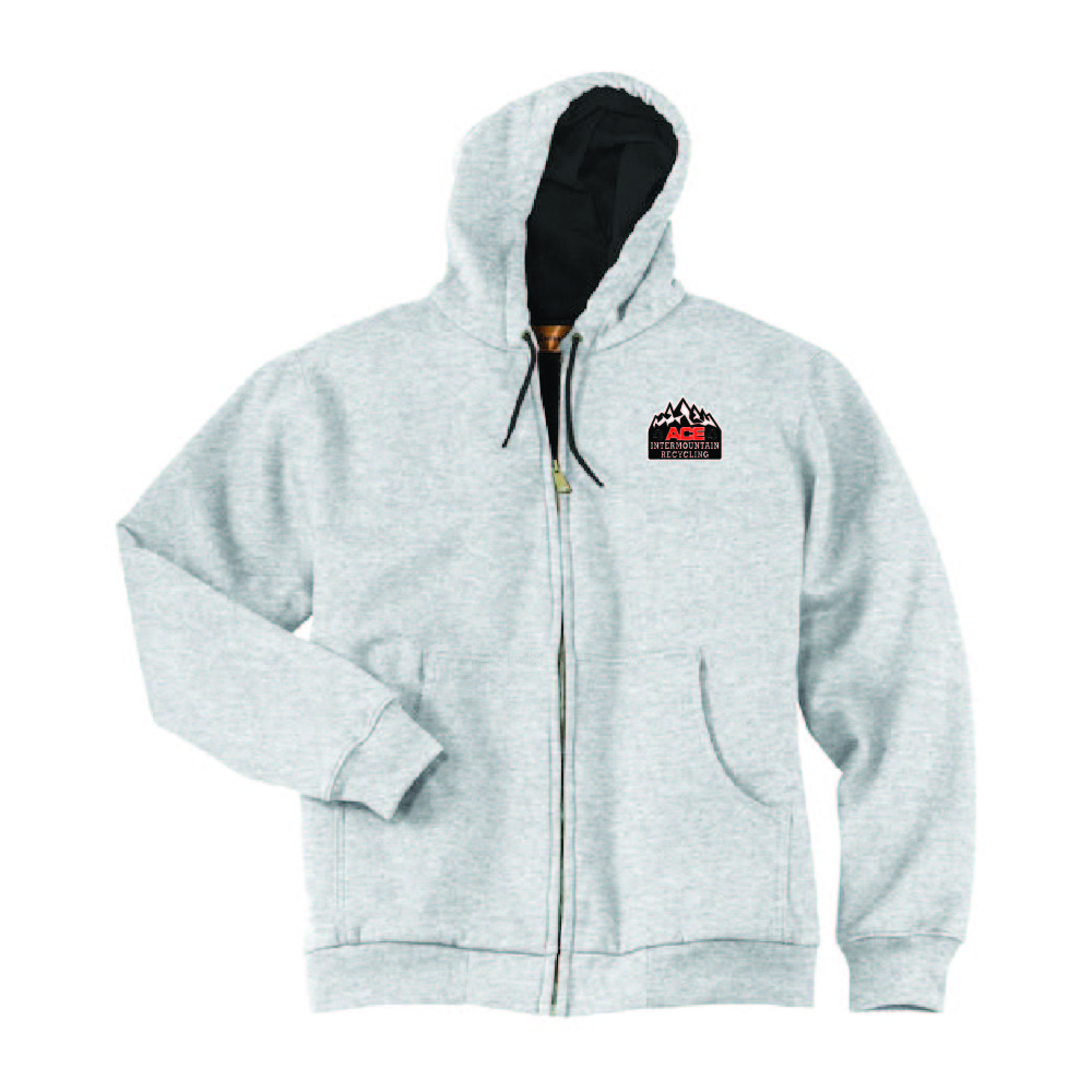 CS620 Cornerstone Heavyweight Full-Zip Hooded Sweatshirt with Thermal Lining AIRC