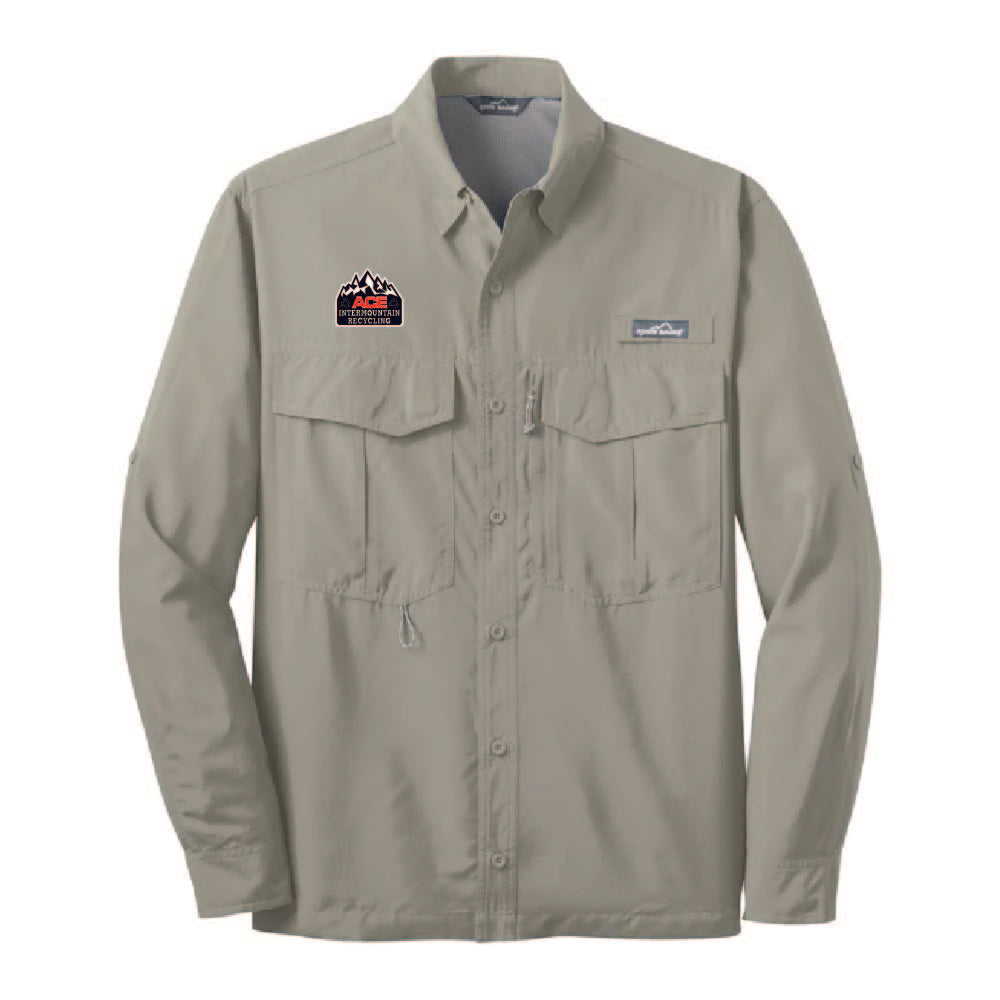 EB600 Eddie Bauer Long Sleeve Performance Fishing Shirt AIRC