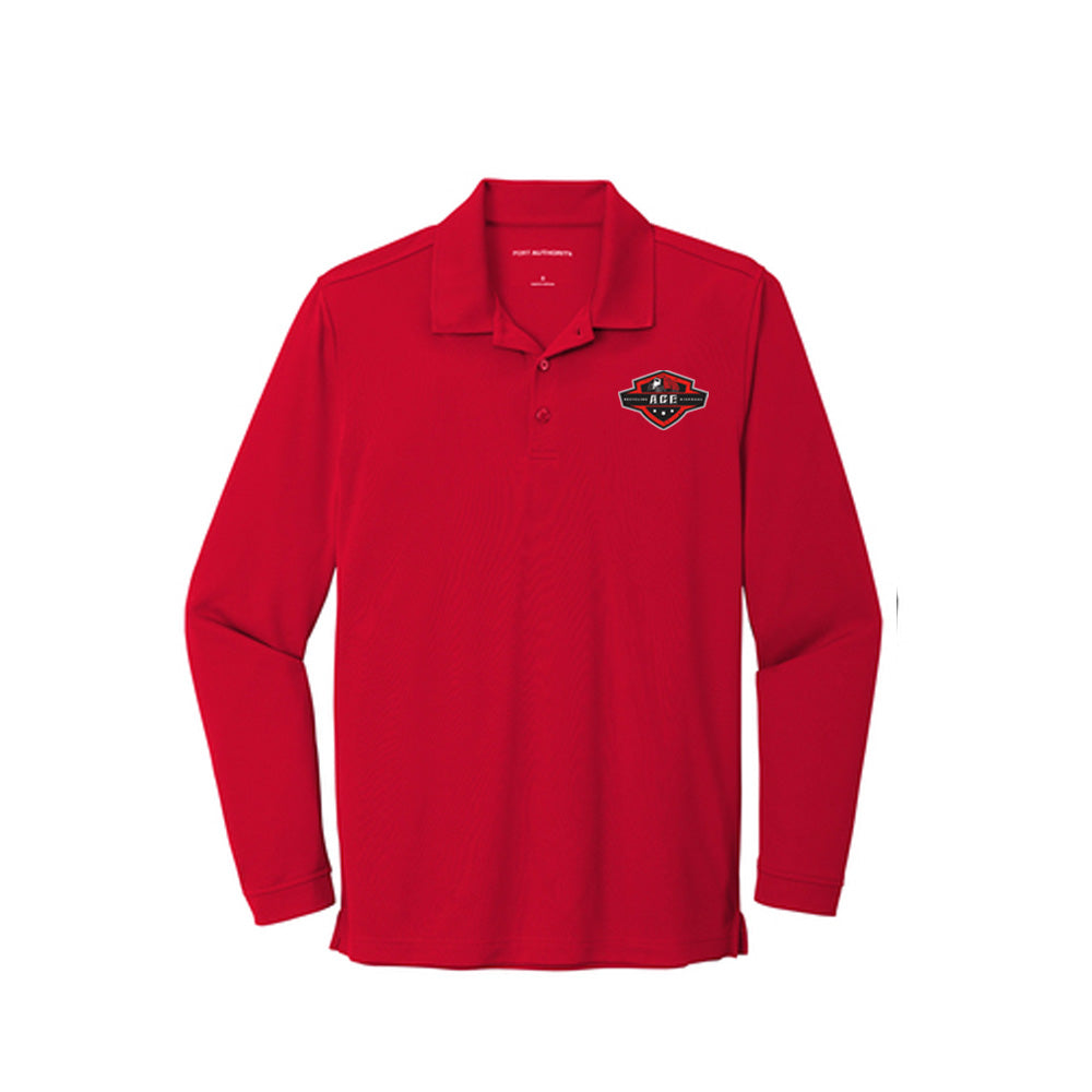 K110LS Port Authority Dry Zone UV Micro-Mesh Long Sleeve Polo