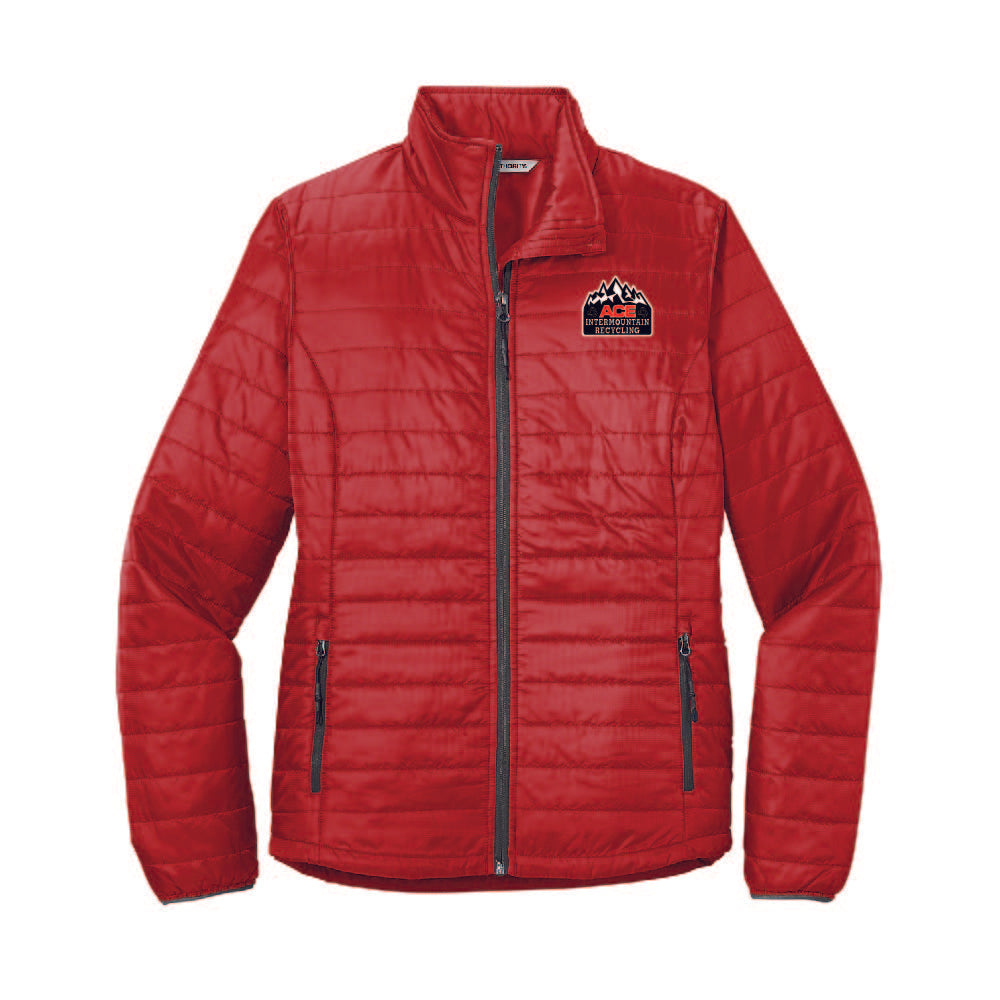 L850 Port Authority Ladies Packable Puffy Jacket AIRC