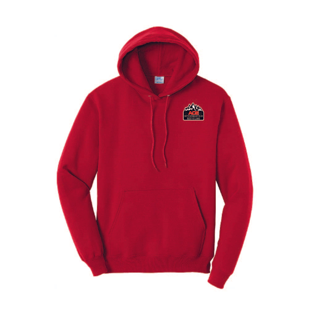 PC78H Port & Company Core Fleece Pullover Hooded Sweatshirt AIRC