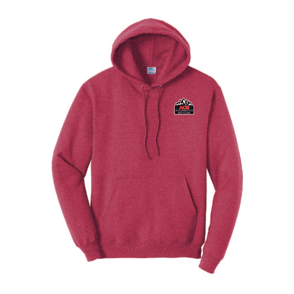 PC78H Port & Company Core Fleece Pullover Hooded Sweatshirt AIRC