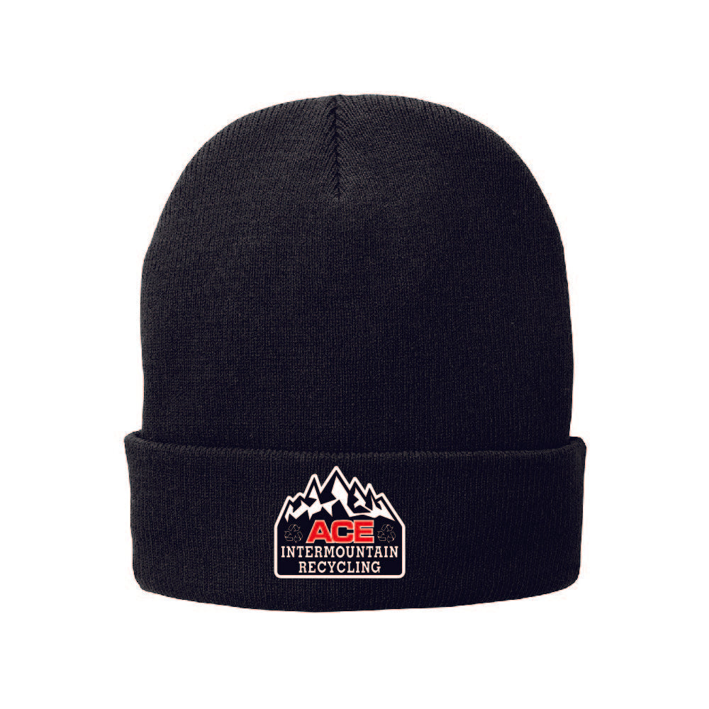 CP90L Port & Company Fleece-Lined Knit Cap AIRC
