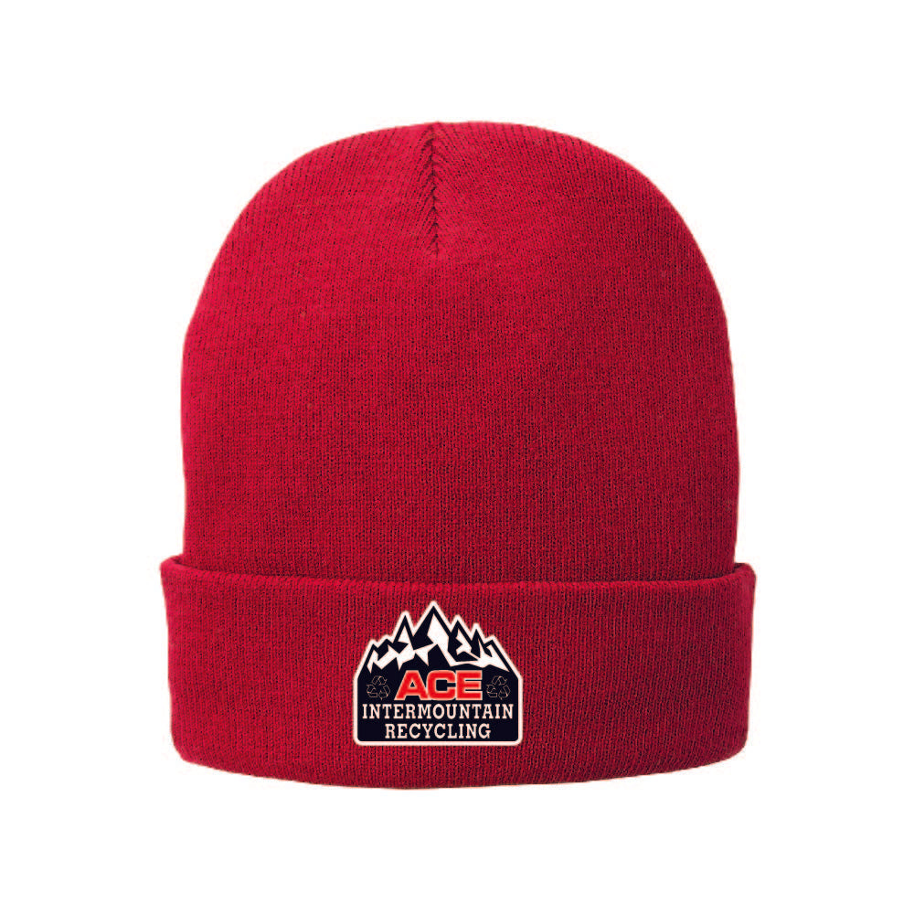CP90L Port & Company Fleece-Lined Knit Cap AIRC