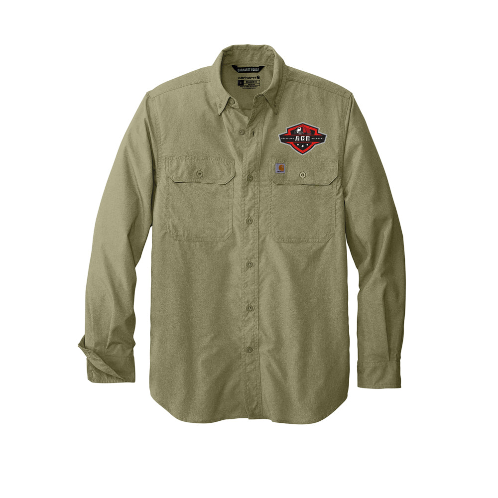 CT105291 Carhartt Force Solid Long Sleeve Shirt