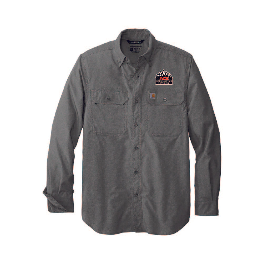 CT105291 Carhartt Force Solid Long Sleeve Shirt AIRC