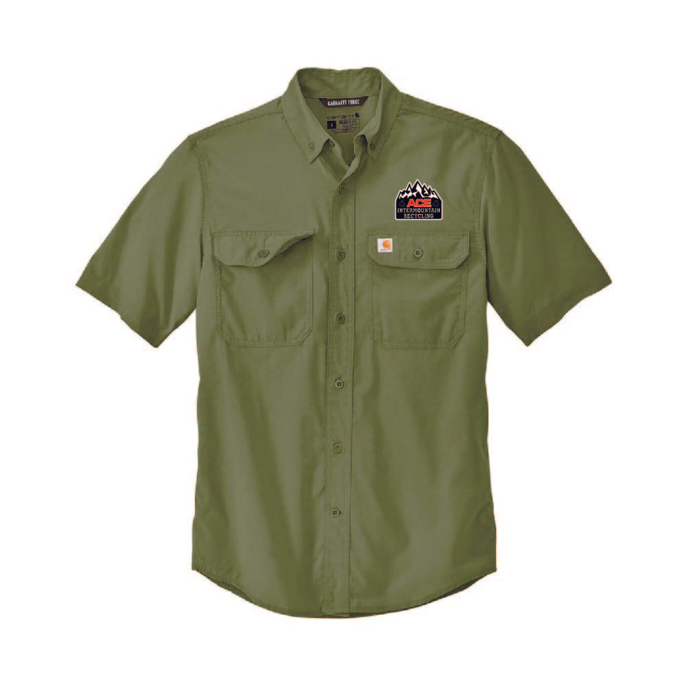 CT105292 Carhartt Force Solid Short Sleeve Shirt AIRC