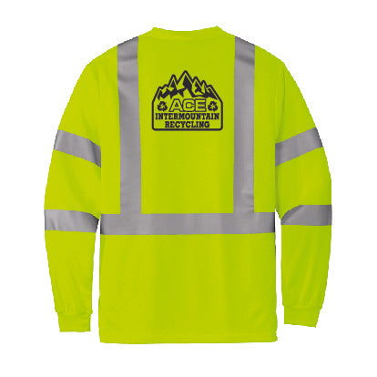 CS203 CornerStone® ANSI 107 Class 3 Mesh Long Sleeve Tee AIRC