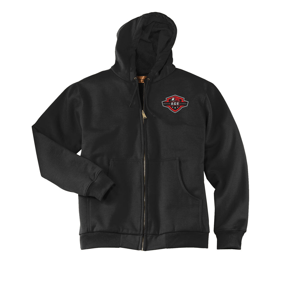 CS620 Cornerstone Heavyweight Full-Zip Hooded Sweatshirt with Thermal Lining