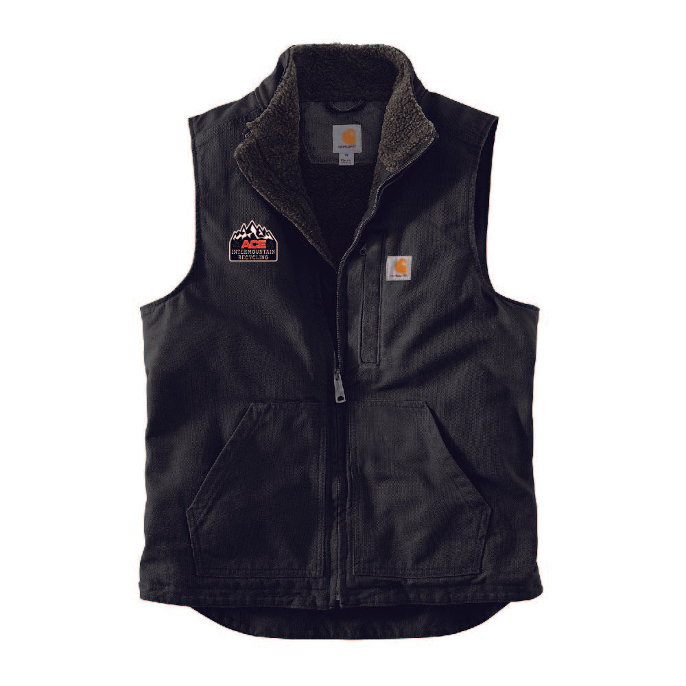 CT104277 Carhartt Sherpa-Lined Mock Neck Vest AIRC