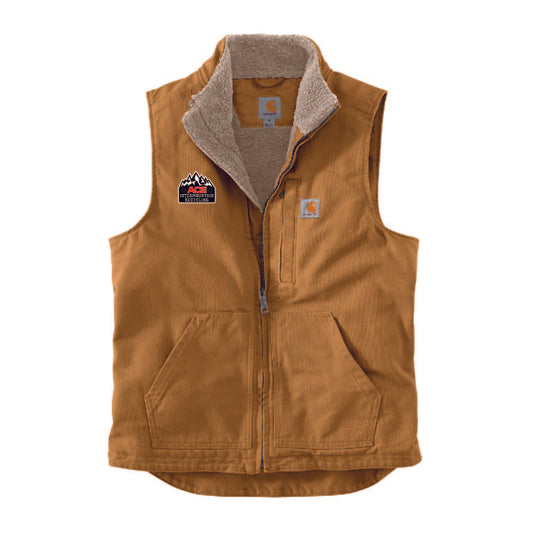 CT104277 Carhartt Sherpa-Lined Mock Neck Vest AIRC