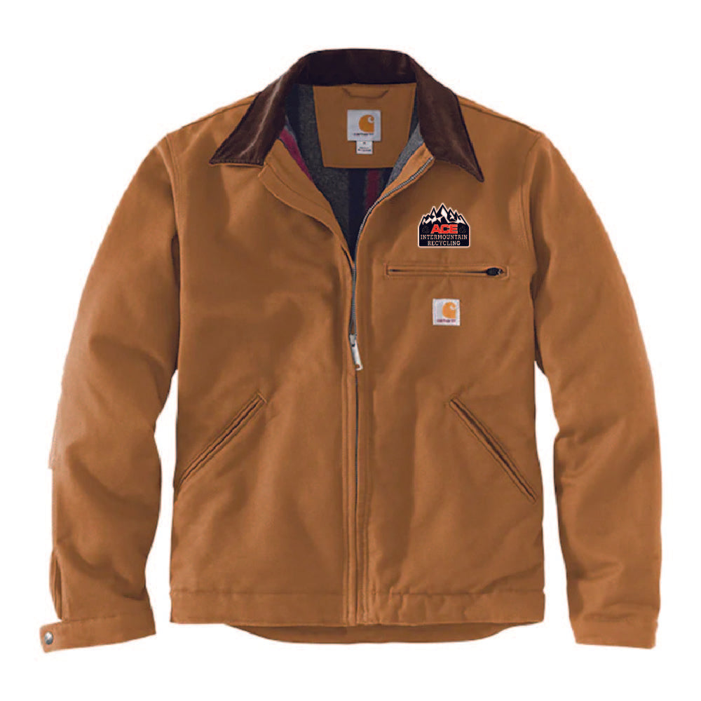 CT103828 Carhartt Tall Duck Detroit Jacket AIRC