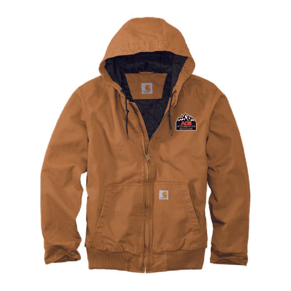 CT104050 Carhartt Tall Washed Duck Active Jacket AIRC