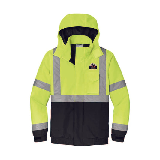 CSJ500 Cornerstone ANSI 107 Class 3 Economy Waterproof Insulated Bomber Jacket AIRC