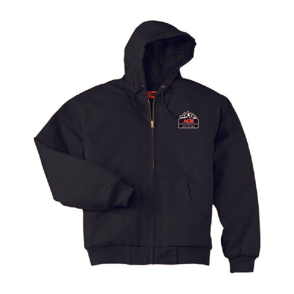 J763H Cornerstone Duck Cloth Hooded Work Jacket AIRC