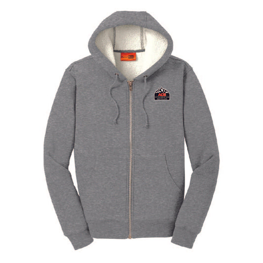 CS625 Cornerstone Heavyweight Sherpa-Lined Hooded Fleece Jacket AIRC