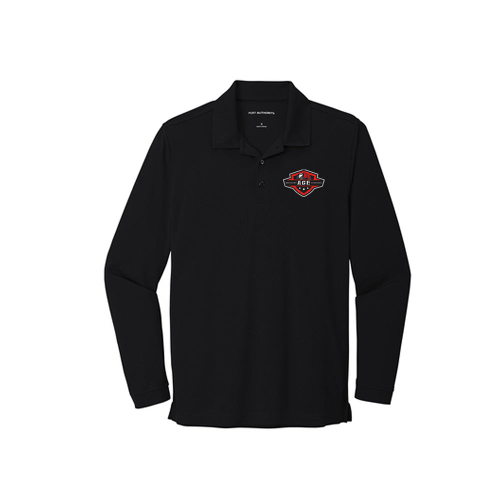 K110LS Port Authority Dry Zone UV Micro-Mesh Long Sleeve Polo