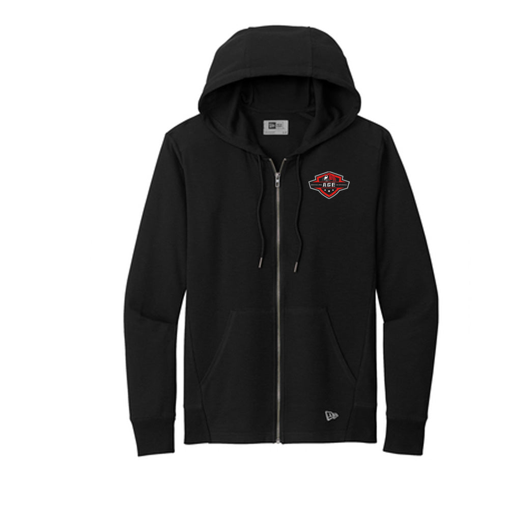 NEA141 New Era Thermal Full-Zip Hoodie