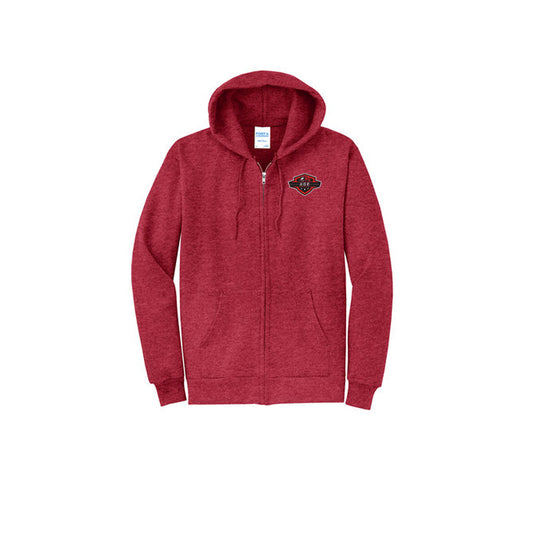 PC78ZH Port & Company Core Fleece Full-Zip Hooded Sweatshirt