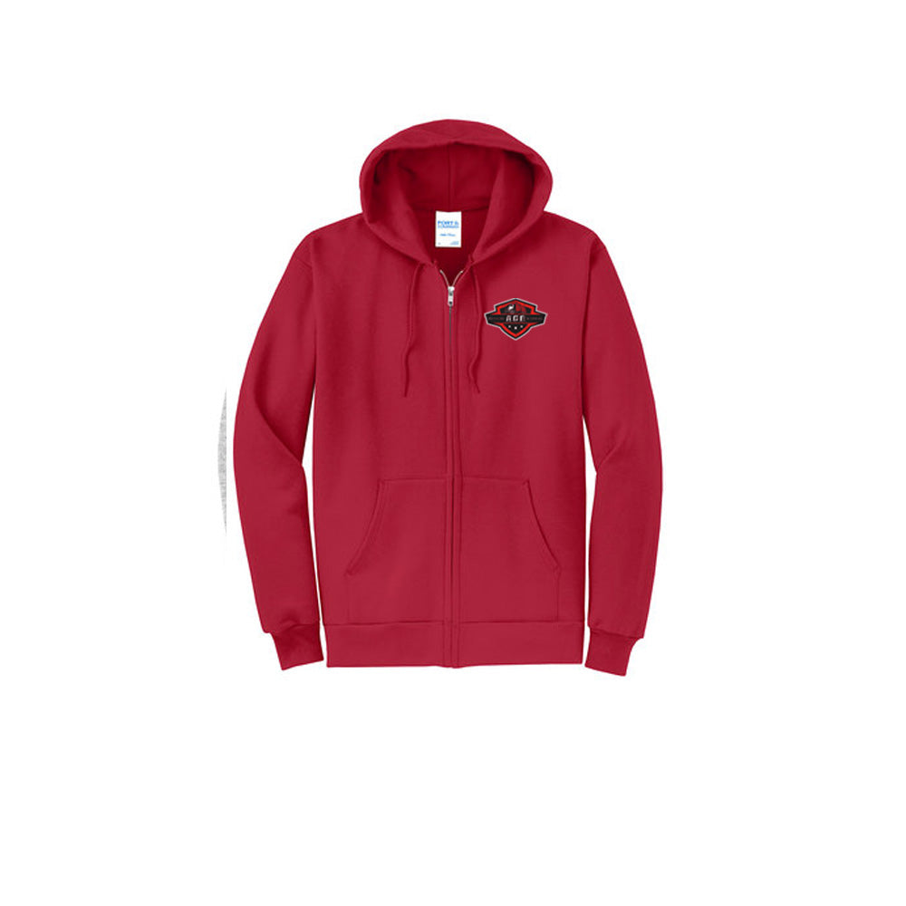 PC78ZH Port & Company Core Fleece Full-Zip Hooded Sweatshirt