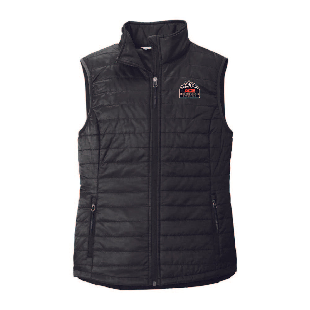 L851 Port Authority Ladies Packable Puffy Vest AIRC