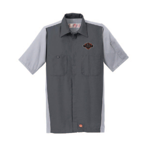 SY20 Red Kap Short Sleeve Ripstop Crew Shirt