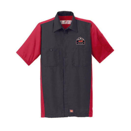 SY20 Red Kap Short Sleeve Ripstop Crew Shirt AIRC